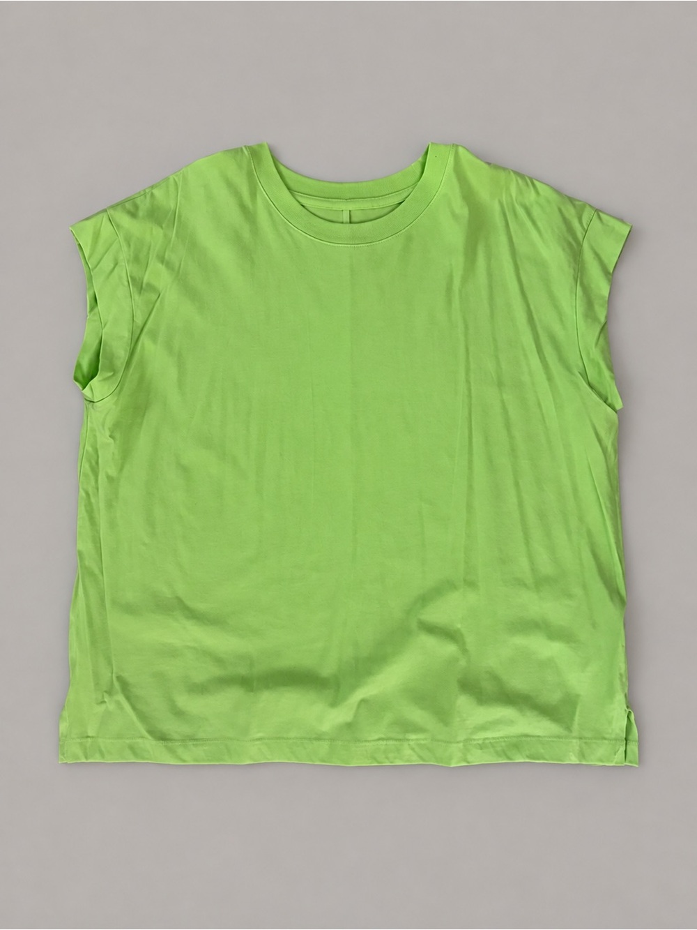 Women’s A New Day Lime Green Cap-Sleeve Top — XL